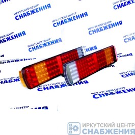 Фонарь задний универсальный LED левый 516х130х108 24V SCANIA байонетный разъем, SD-2031A LEFT