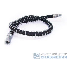 Шланг тормозной L=980мм МАЗ-9396 гайка 24-штуцер в пружине ТМК 9396-3012056