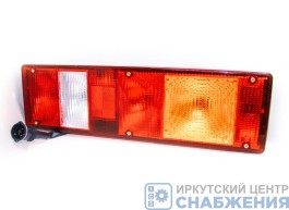 Фонарь задний правый 24В UNIVERSAL КАМАЗ ЕВРО МАЗ УРАЛ ЗИЛ без бокового габарита со жгутом б/л ТЕХАВТОСВЕТ 7442.3716-263