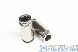 Фитинг прямой, 14х14 мм, металл. АТ10389 MPUC