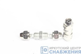 Фитинг стяжной прямой, 12х12мм, металл.