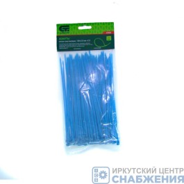 Хомуты 150х2.5мм, пластмассовые, синие (уп.100), СИБРТЕХ 45520