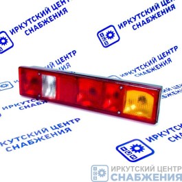 Фонарь задний КАМАЗ ЕВРО грузовые а/м со жгутом УЗКИЙ ЗАДНИЙ ХОД б/л ТехАвтоСвет 7702.3716-222