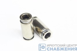 Фитинг прямой, 8х8мм, металл. БАК.90348