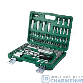 Набор инструмента, 6гр. 1/4", 1/2" пластик.кейс 94 пр. МАСТЕР БелАК БАК.07005