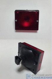 Фонарь задний 12В ПАЗ красный широкий ФП 115-236 ТехАвтоСвет