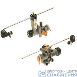 Кран уровня пола КАМАЗ, МАЗ, НЕФАЗ полуприцепы (4640060027) MEGAPOWER 350-36-002