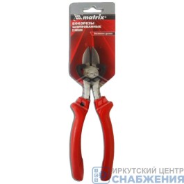 Бокорезы Econom 180мм, красная рукоятка, MATRIX 17567
