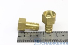 Штуцер М16х1.5 шланг 12мм ВР (уп.5) СШВ12М16