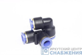 Фитинг угловой, 8х8мм, пластик АТ10324/PUL8