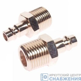 Адаптер быстросъемный с внешней резьбой 1/2" (папа) тип БРС JTC-D40PMA