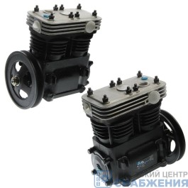 Компрессор 2-х цилиндровый МАЗ, УРАЛ, ЛиАЗ, ИКАРУС шкив 172 мм 320л/мин К-700 (ан.ПК 310) MEGAPOWER 350-27-003