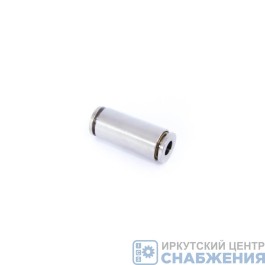 Фитинг прямой, 4х4 мм, металл. АТ10380 MPUC 04