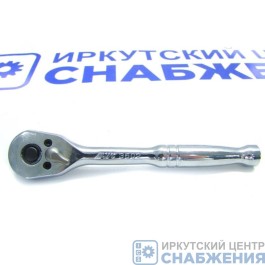 Ключ-трещотка 1/4", 36 зуб. L-128мм металлическая рукоятка JTC-3602