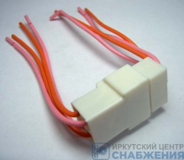 Колодка соединительная 4-клемная с проводом КЛ066-01