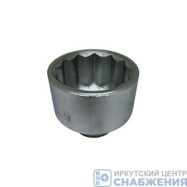 Головка торцевая 12гр. 3/4" 75мм АвтоДело 39075