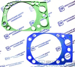 Прокладка головки блока КАМАЗ ЕВРО синий/зеленый (уп.8) 740.30-1003213