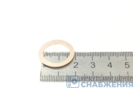 Шайба М 16х22х1.0 медная (уп.100) 1/2570-60