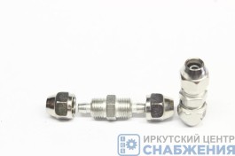 Фитинг стяжной прямой, 8х8мм, металл. 32000265