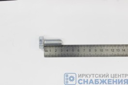 Болт М 12х30х1.25 шкива к/вала 08-099 черный (уп.20) (кл.пр 10.9) БелЗАН 1/55404-339