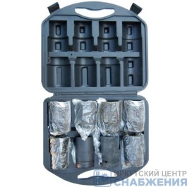 Набор торцевых ударных головок 6гр. 1" 27-41мм для УКМ пластик.кейс 8пр. БелАК 00108