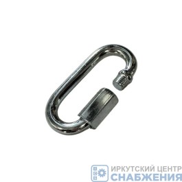 Карабин Ф-8мм винтовой с муфтой оцинкованный ТФ5 (уп.20) ЗУБР 4-304535-08