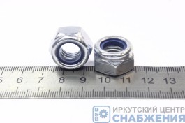 Гайка М 12х1.75 с нейлоновым кольцом РЗИ (уп.50) 4595651411