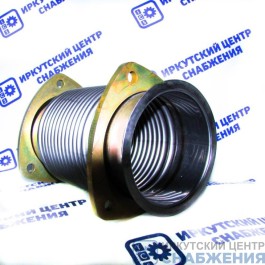 Металлорукав ЯМЗ 5256.30, 6212, ЛИАЗ-5256 L=210мм D=105мм 5256.30-1203450-10 МЕТАЛЛОКОМПЕНСАТОР 000.4859.505.000