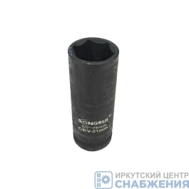 Головка торцевая ударная 6гр. 1/2" 21мм L=78мм SONGRUI SG-121221M