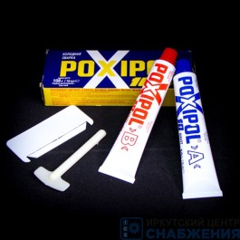 Клей POXIPOL металлический 108г/70мл (уп.24)