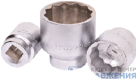 Головка торцевая 12гр. 3/4" 65мм АвтоДело 39065