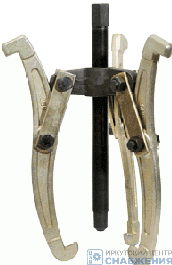 Съемник 3-х лапый, шарнирный 300мм ф50-317мм АвтоДело 41712