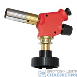Насадка-горелка с пьезоподжигом на бутановый баллон расширенное сопло MATRIX 91427