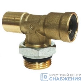 Фитинг тройник, горизонтальный 12-8мм М22х1.5 CAMOZZI 9412 12-8-М22х1,5ТС