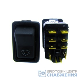 Клавиша переключатель стеклоомывателя ветрового стекла КАМАЗ, МАЗ (дв.236, 238) АВТОАРМАТУРА П 150-14.10