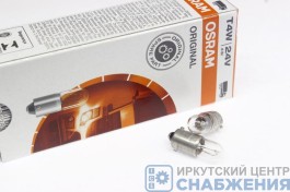 Лампа 24V 4W T4W (BA9s) (уп.10) OSRAM 3930