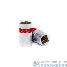 Головка торцевая 6гр. 1/2" 16мм MATRIX 13116