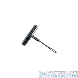 Шило для вставки жгута металлическая ручка короткое жало 100мм EVERWINNER TRT-010B