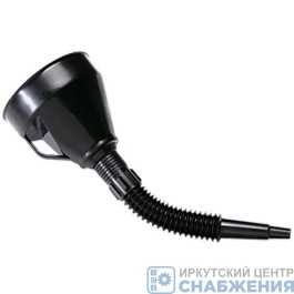 Воронка для бензина 160мм, пластик гибкий наконечник SPARTA 537205