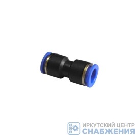 Фитинг прямой, 15х15 мм, пластик АТ10340/PUC15