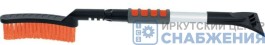 Щетка-сметка для снега со скребком, телескоп..700-920 STELS 55304