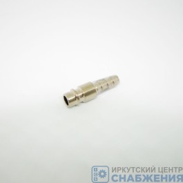 Наконечник переходник быстросъемный "елочка" под шланг D=8 мм ("папа") STELS 57061