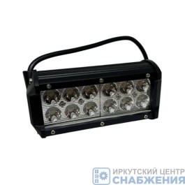 Фара противотуманная OFF-Road 12диодов 36W прямоугольная рассеиваемый свет, ТН-ВТ0336С-5D Flood