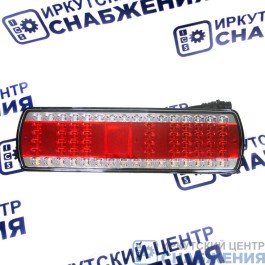 Фонарь задний правый 24В КАМАЗ ЕВРО МАЗ грузовые а/м LED со жгутом разъем байонет АВТОЭЛЕКТРИКА 112.08.69-02АЕ
