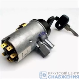 Замок зажигания КАМАЗ ЕВРО-1, 2, ВАЗ 2101-06 нов.обр. с противоугонкой ZTD 1902.3704