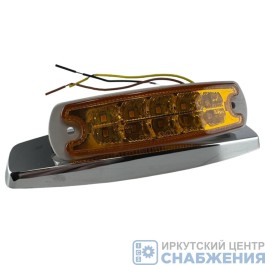Фонарь габаритный LED желтый 159х49х22 24V (уп.10), SD-4046-2