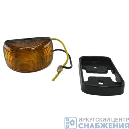 Фонарь габаритный LED желтый 60х40х27 24V (уп.10), SD-4023-2