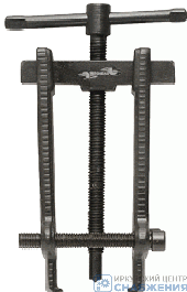 Съемник 2-х лапый, передвижной с фиксатором 100мм ф24-60мм АвтоДело 41850