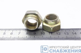 Гайка М 16х1.5 самоконтр. тормозного барабана КАМАЗ (уп.50) (кл.пр 10) БелЗАН 251649-009