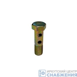 Штуцер М10х1.25 топливной трубки 2 отверстия БТ-М10-2